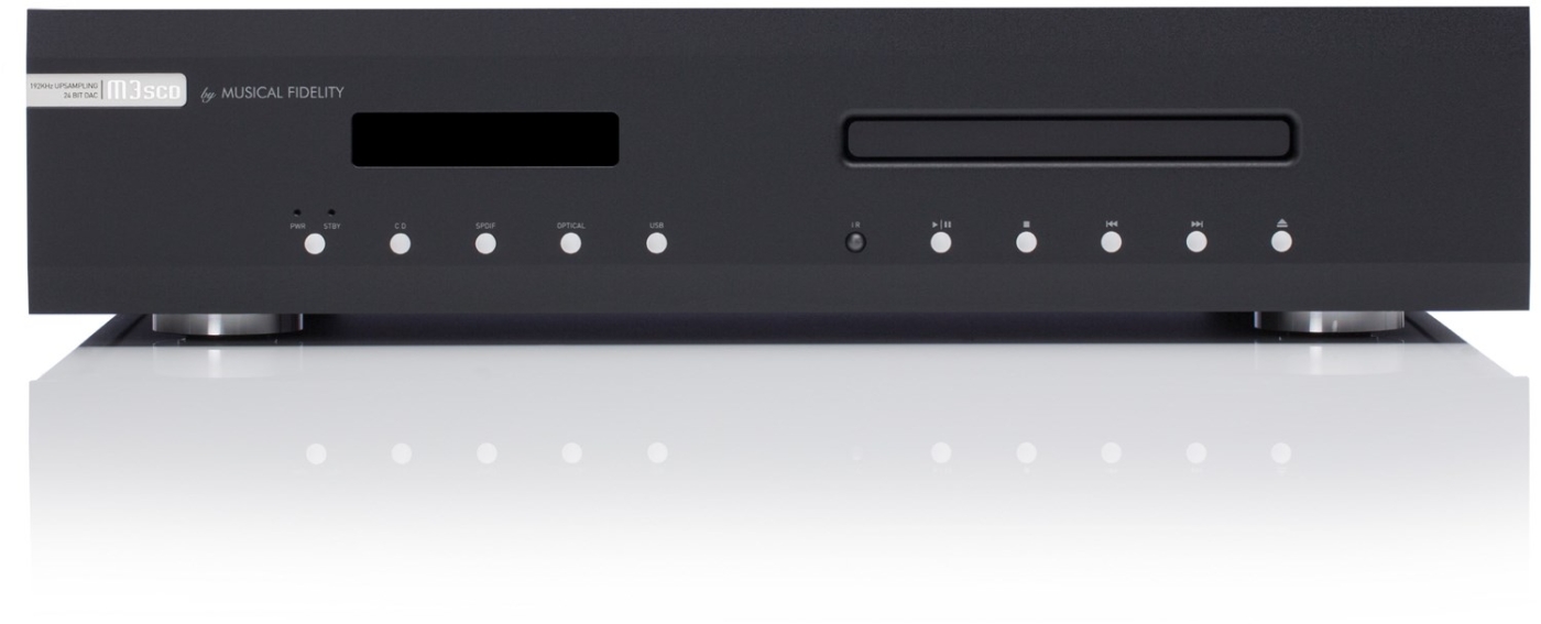 Musical Fidelity M3SCD - CD-Player mit integriertem D/A-Wandler, Schwarz | Neu