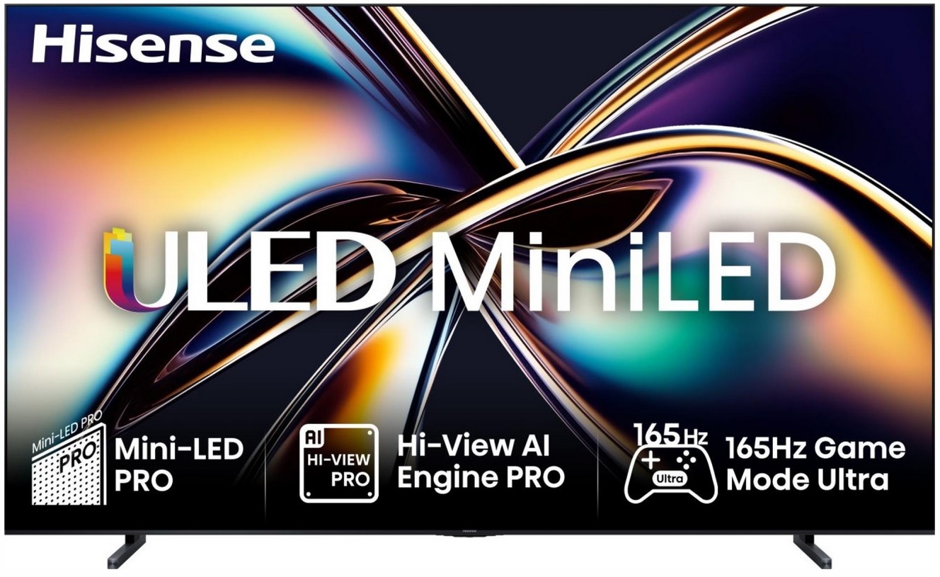 HISENSE 100U8Q 253 cm, 100 Zoll 4K Ultra HD Mini LED ULED TV