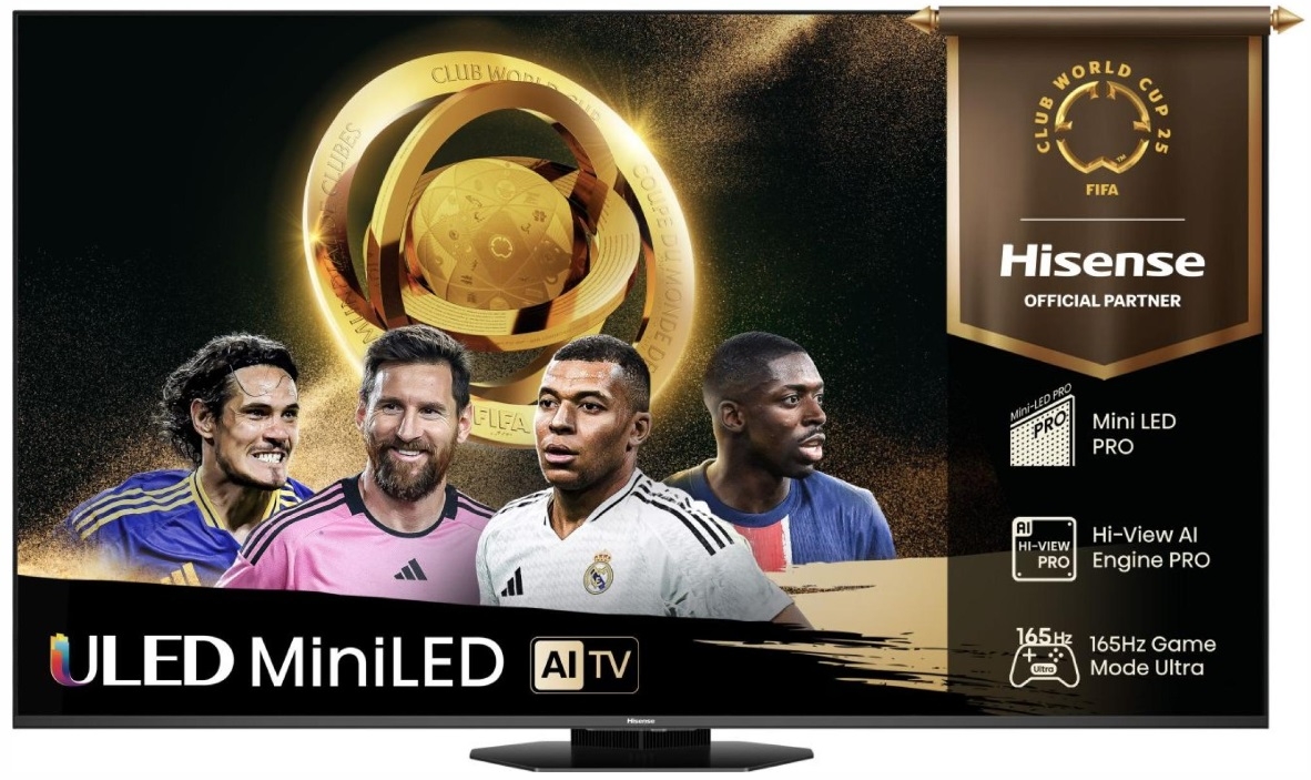 HISENSE 75U8Q 189 cm, 75 Zoll 4K Ultra HD Mini LED ULED TV
