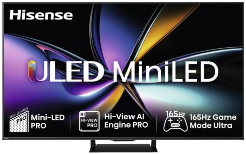 HISENSE 55U7Q PRO 139 cm, 55 Zoll 4K Ultra HD ULED Smart TV