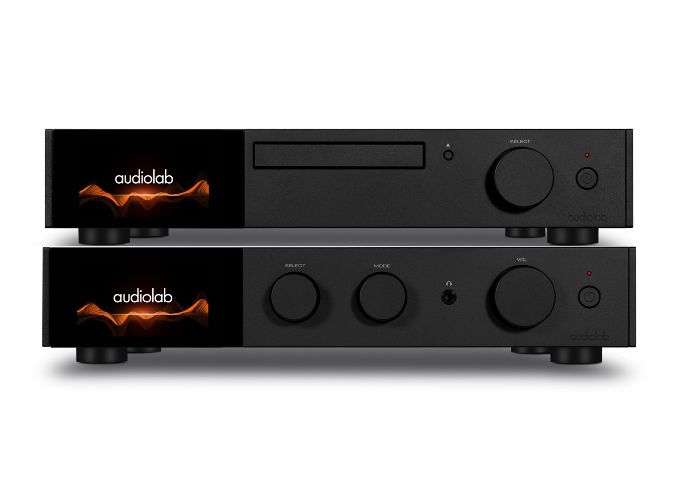 Audiolab 9000A + 9000CDT ++ Bundle-Aktion ++ Vollverstärker + CD-Transport, Schwarz | Neu