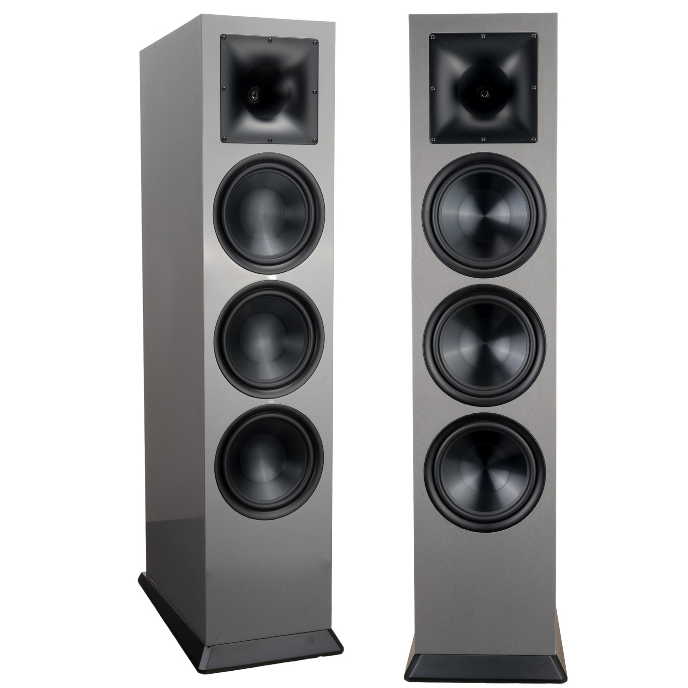 MDS EURO 9 - Standlautsprecher, Paar, Grey Piano | Neu