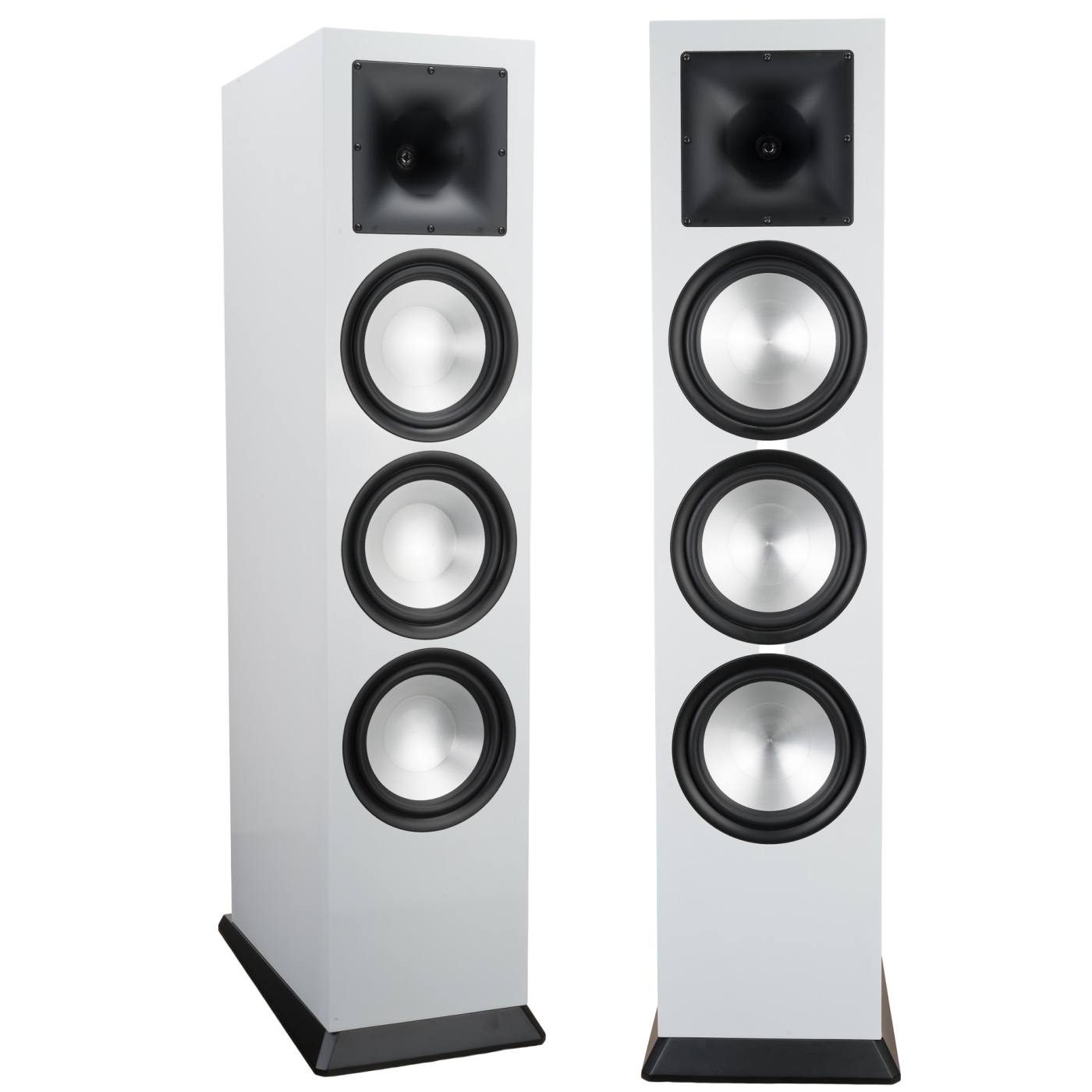 MDS EURO 9 - Standlautsprecher, Paar, White Piano | Neu