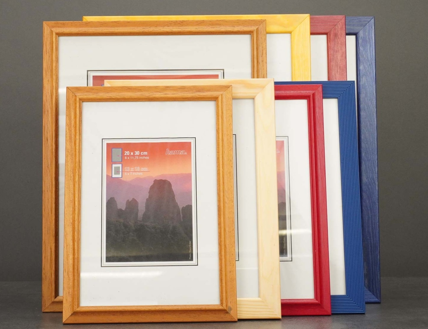 Hama Bilderrahmen Bundle - in verschiedenen Farben, Formen und Größen - 20 Stückset | NEU