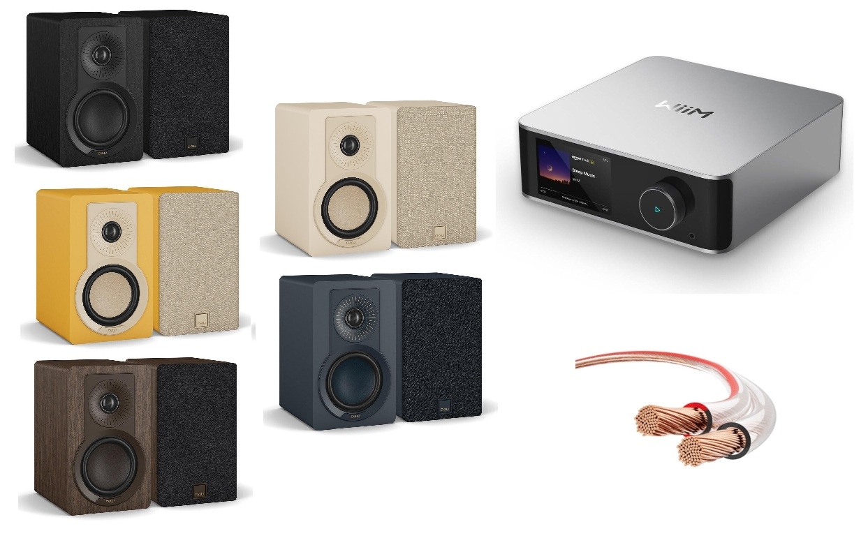 Bundle Wiim AMP Ultra + Dali Kupid + LS-Kabel Set ++ Space Grey | Caranemel White ++