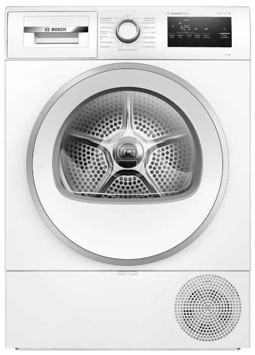 BOSCH WTH85VH4 Wärmepumpentrockner, 8 kg, Serie 4