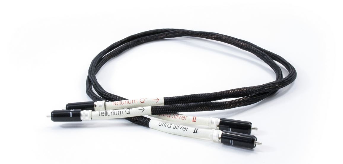 Tellurium Q Ultra Sliver II 1,00m Stero Cinch-Kabel | Neu