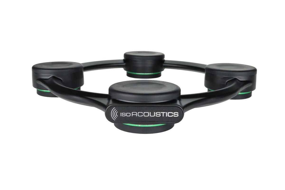 IsoAcoustics Aperta Sub XL Isolationsplatte für Subwoofer bis 72,60 kg schwarz | Neu