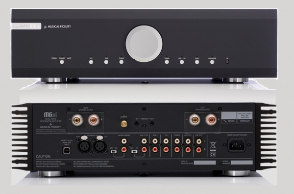 Musical Fidelity M6Si - Stereo-Verstärker mit Phono MM, MC und USB, Schwarz | Neu