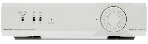 MUsical Fidelity MX-VYNL - MM-/MC-Phonovorverstärker, Silber | Neu