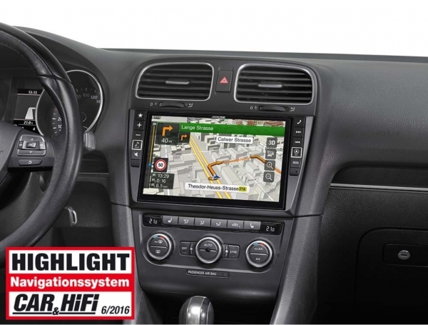Alpine X901D-G6 - Advanced Navi Station, Alpine Style für Volkswagen Golf VI, Auspackware, sehr gut