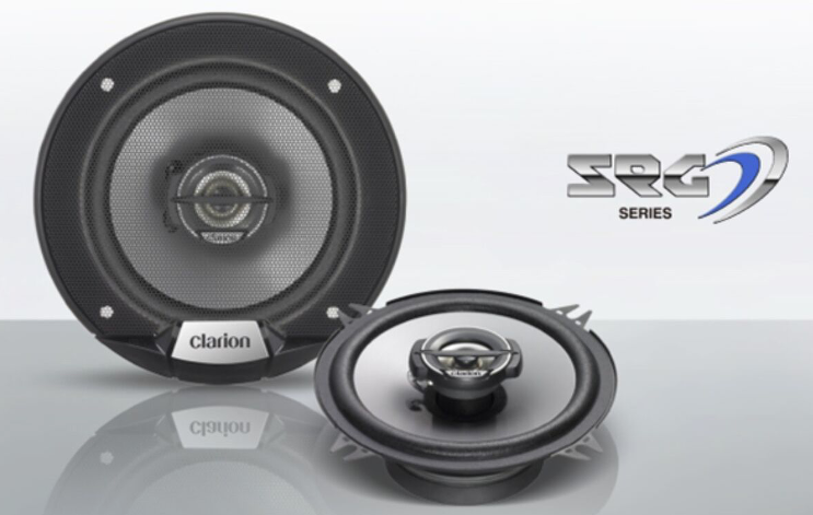 Clarion SRG1323R ++ BLACK-DEAL-DAYS ++ 230Watt 13 CM (5,25'), PAAR Auto-Laustprecher PKW Coax 230 Watt NEU ++ UVP 49 € ++