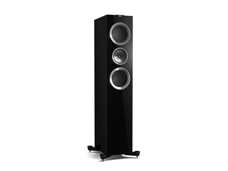 KEF R700 Schwarz Hochglanzlack +++Einzelstück ohne Lautsprecher Abdeckung +++ Aussteller UVP war 1399 €