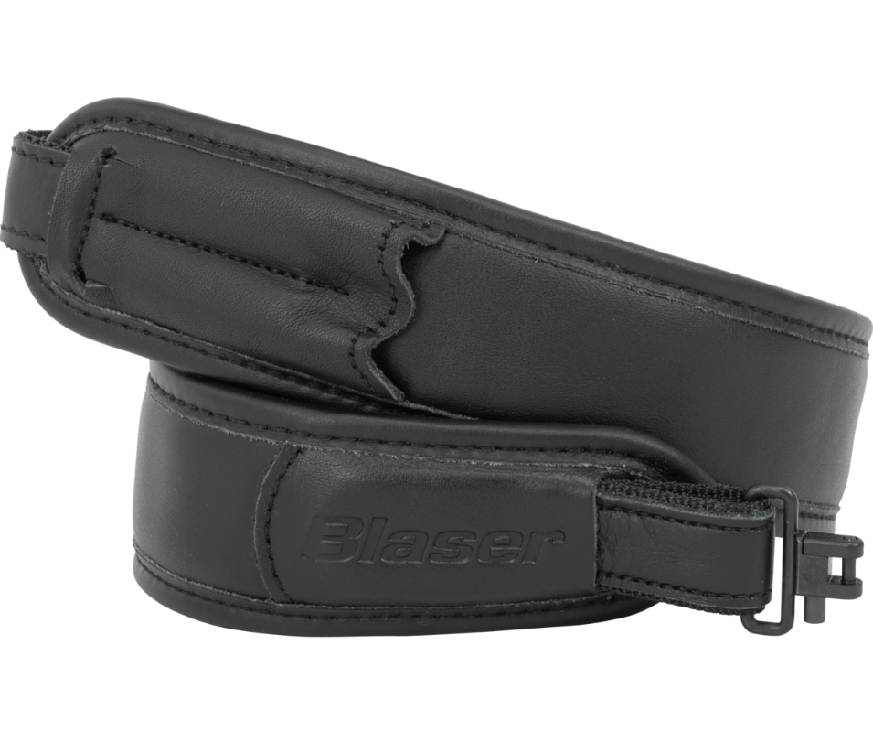BLASER - Gewehrriemen Leder Schwarz