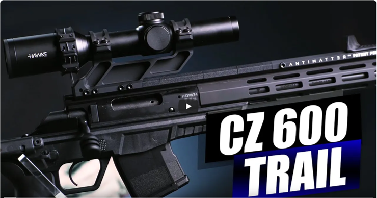 CZ - Repetierbüchse 600 Trail im Kaliber 7,62x39 mit Antimatters ScopeSwitch ...