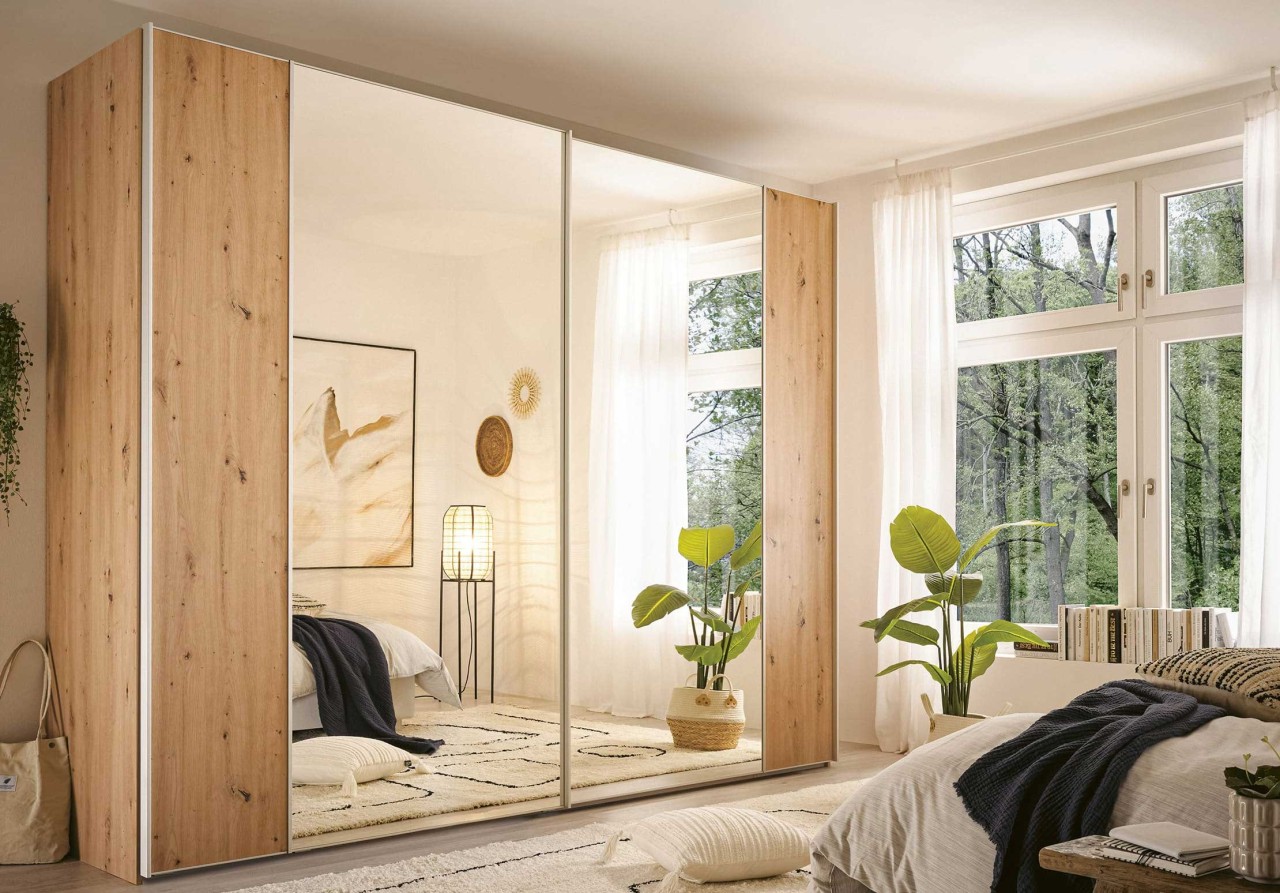 Staud Sonett Schwebetürenschrank mit Spiegel