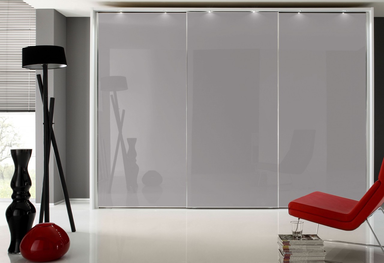 Sonate Rom Kleiderschrank mit Glastüren B188 cm