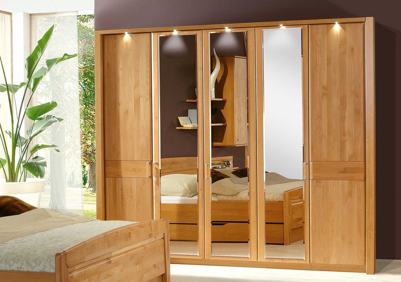 Lausanne Kleiderschrank erle