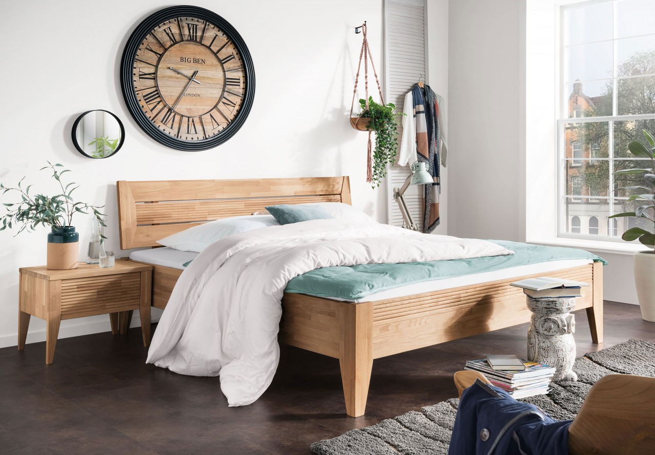 Malmö massiv Holz Bett