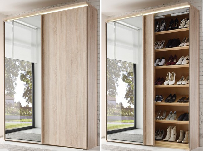 Sinfonie Plus Garderobenschrank mit Spiegel