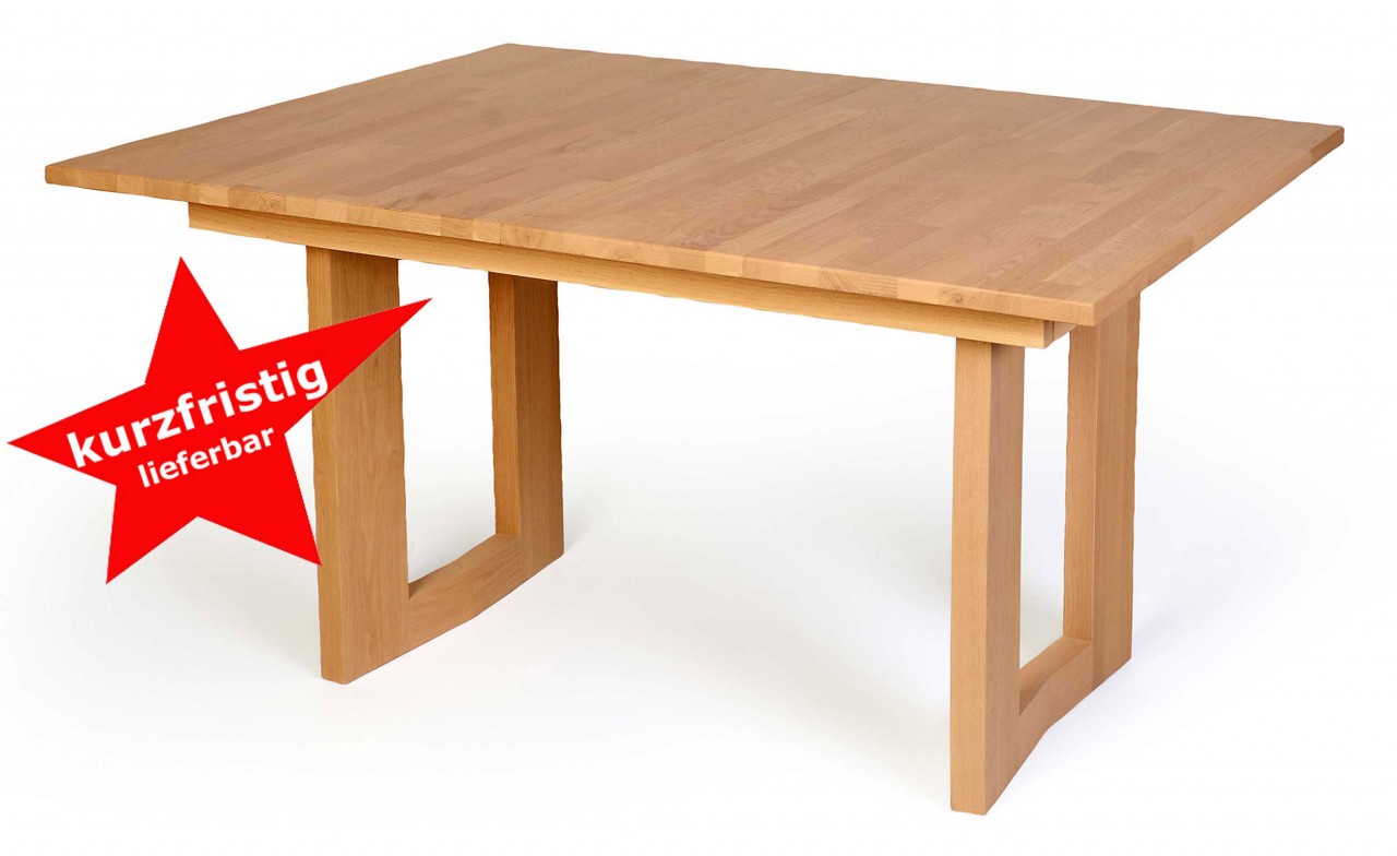 Esstisch massiv eiche ausziehbar