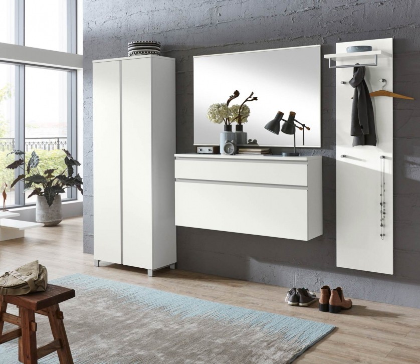 SALEA Garderobe weiß