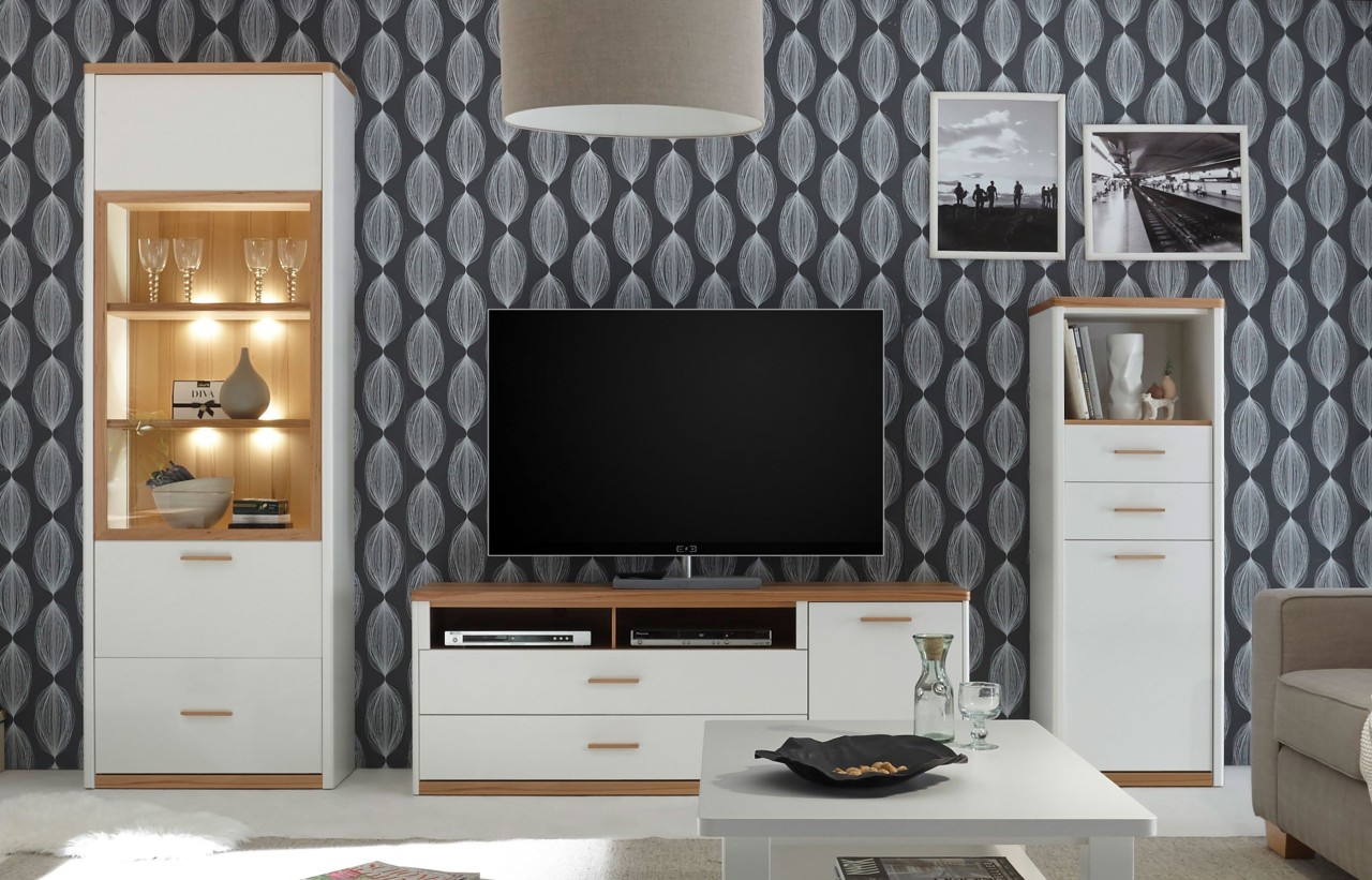 Solution Wohnwand modern