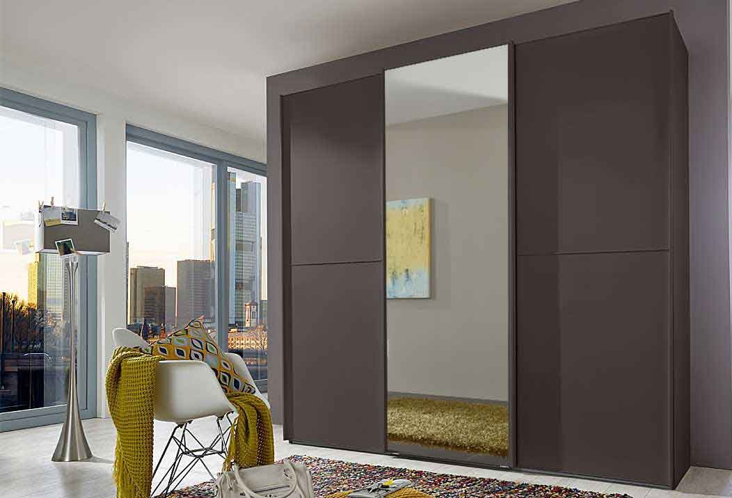 Westside Schwebetürenschrank mit Spiegel