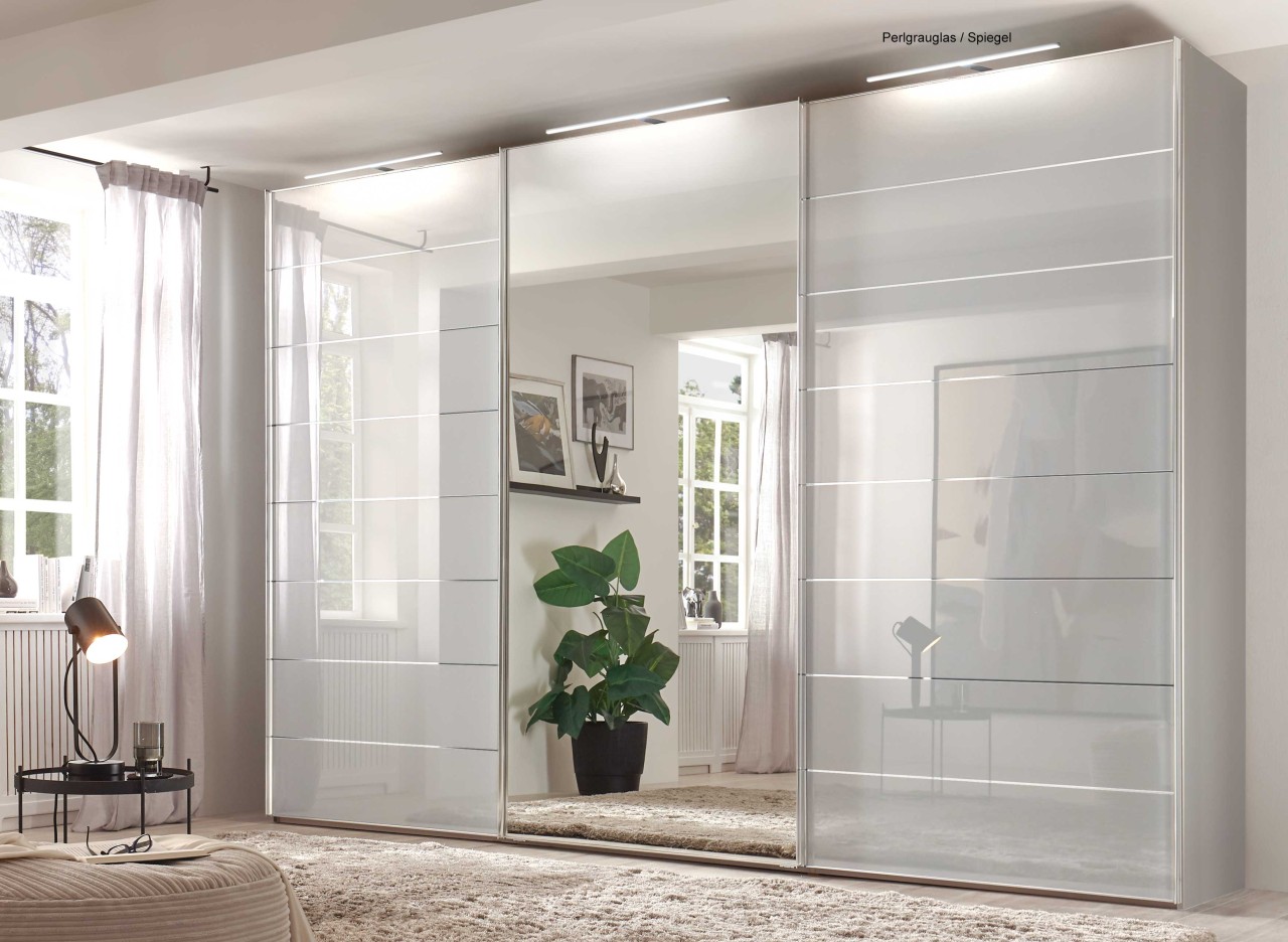 Sonate Como Kleiderschrank mit Spiegel B400 cm