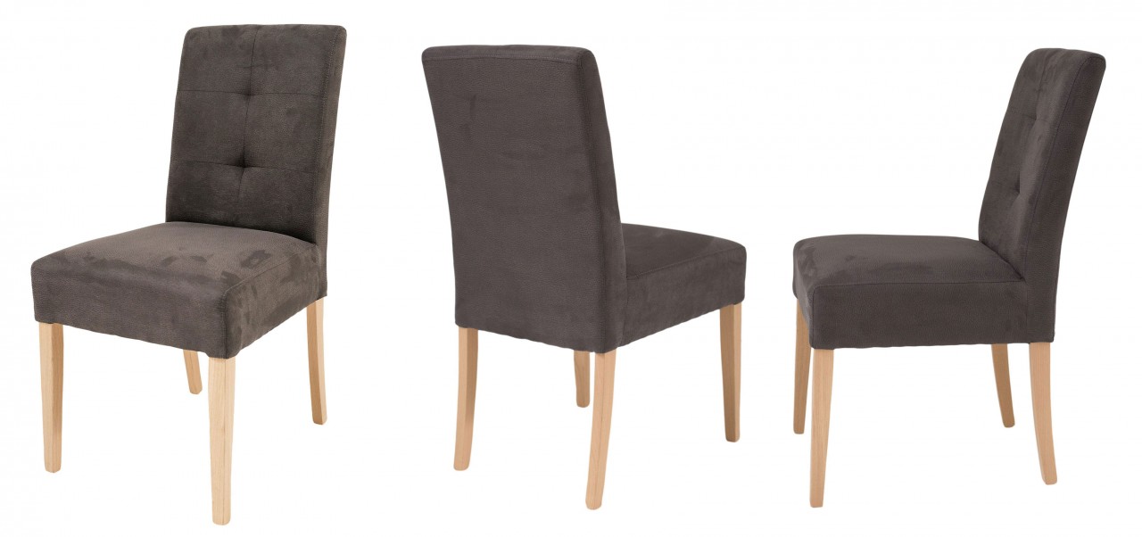 Agra2 Stuhl mit Holzbeinen