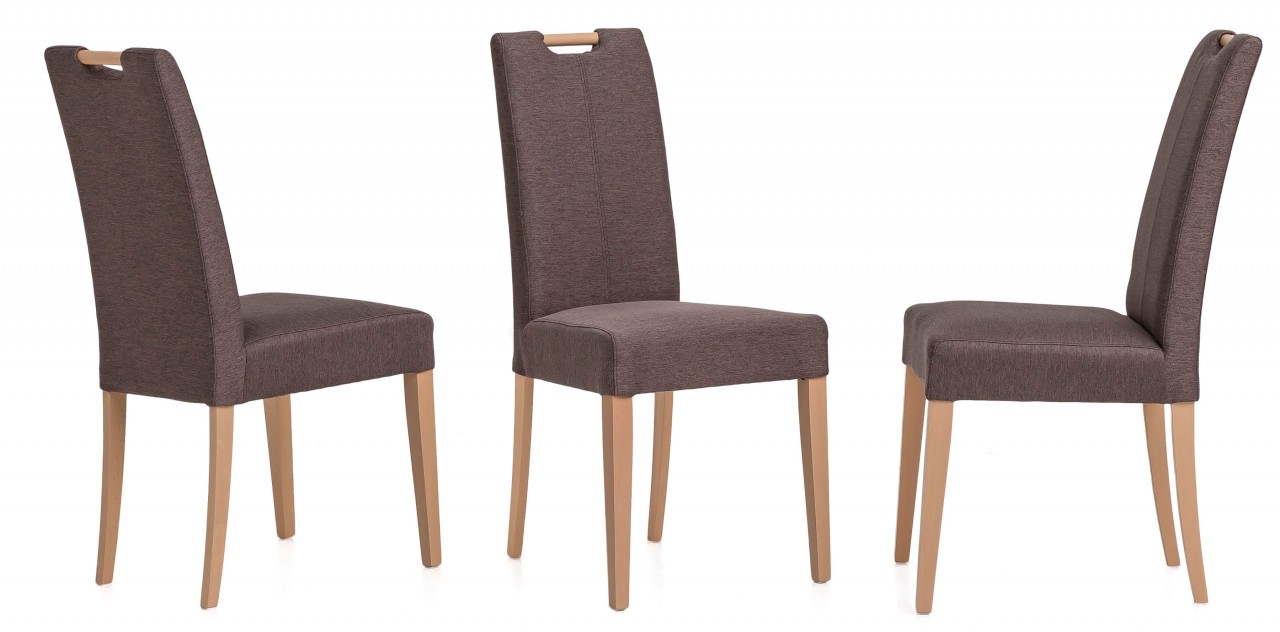 Esszimmerstühle braun 6er Set