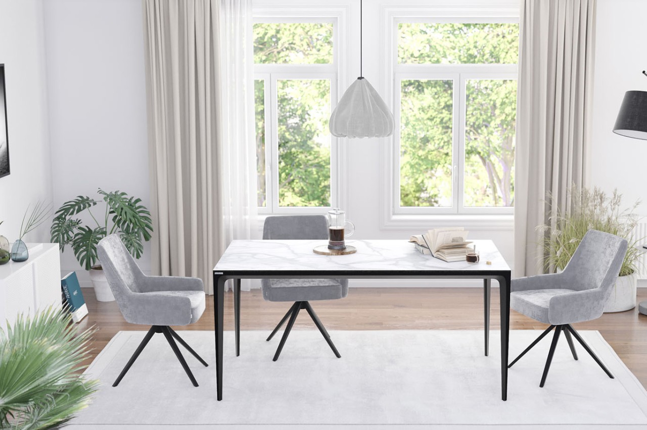 Valencia Esstisch Keramikplatte