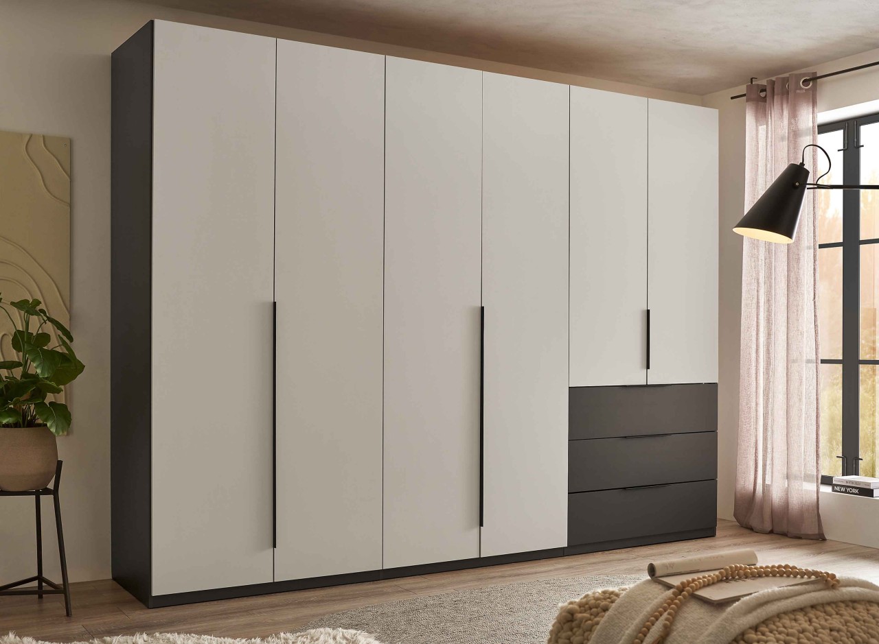 Nuka Kleiderschrank grau