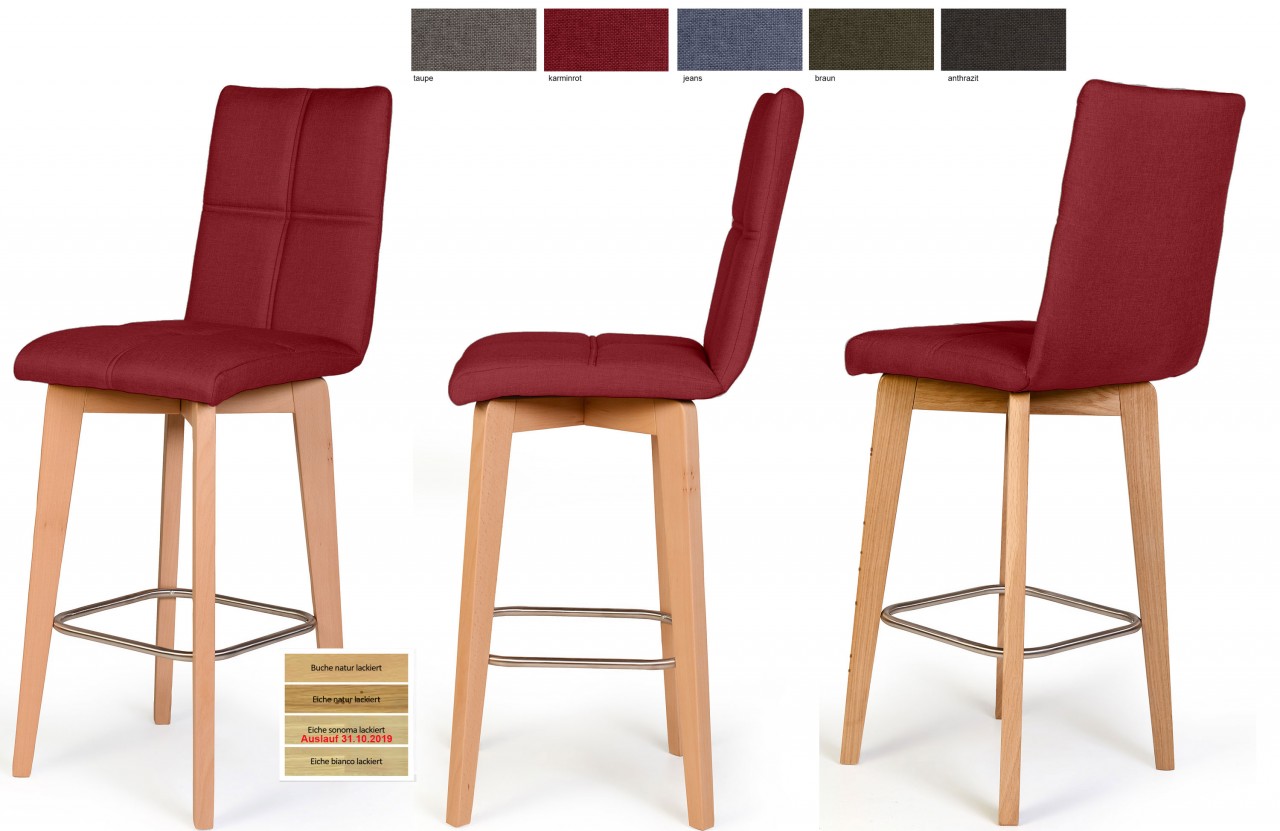 Manon Barstühle aus Holz