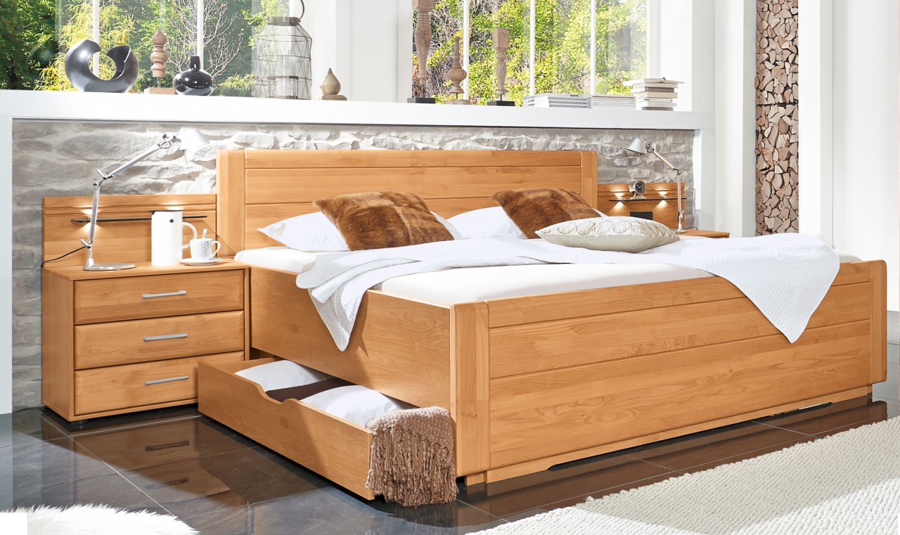 Lido Bett erle oder eiche