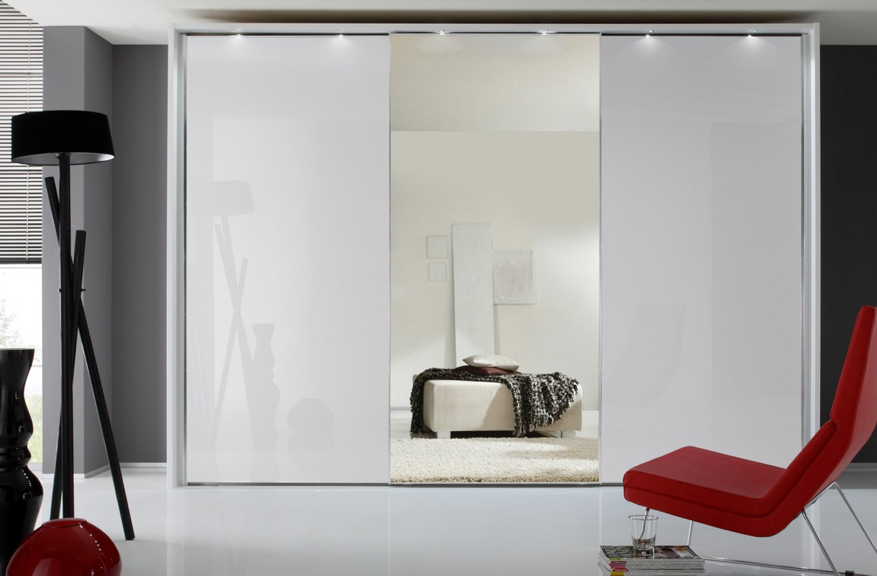 Sonate Rom Kleiderschrank mit Spiegel B280 cm