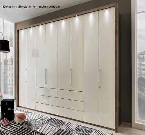 Kansas Kleiderschrank mit Schubladen 400 cm