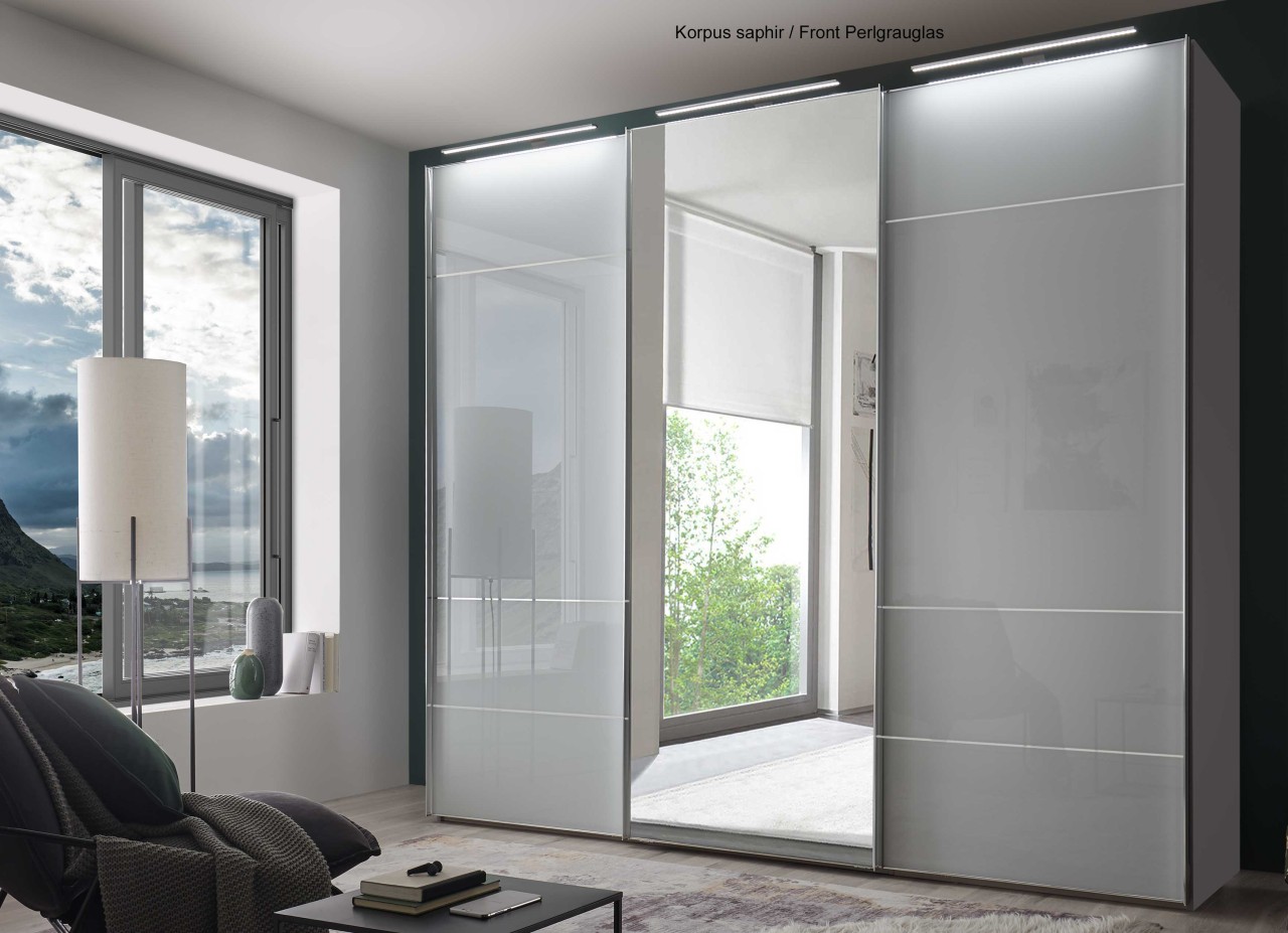 Sonate Lucca Schiebeschrank mit Spiegel B280 cm
