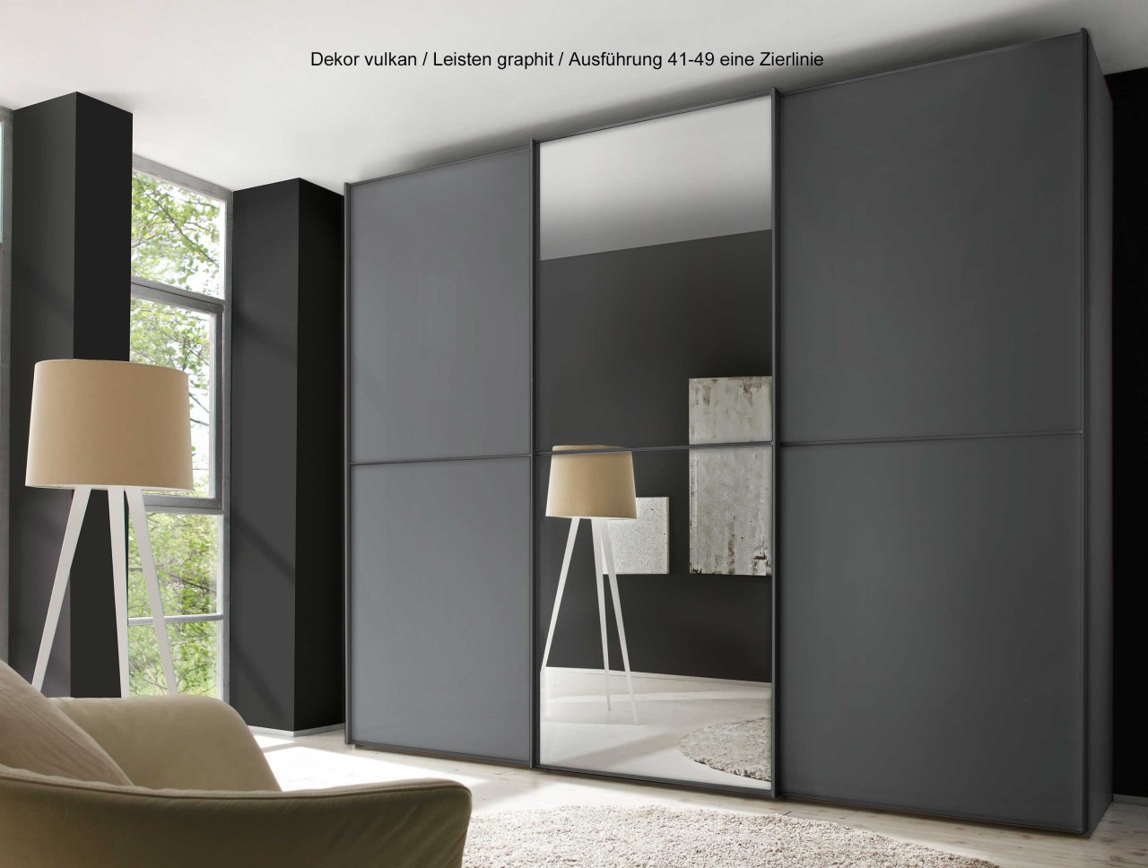 Staud Sinfonie Plus Kleiderschrank mit Spiegel