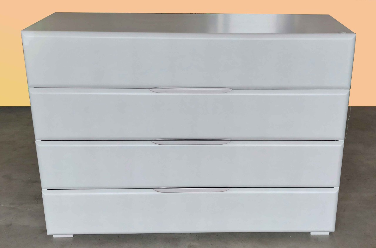 Avantgarde Kommode weiß Holz
