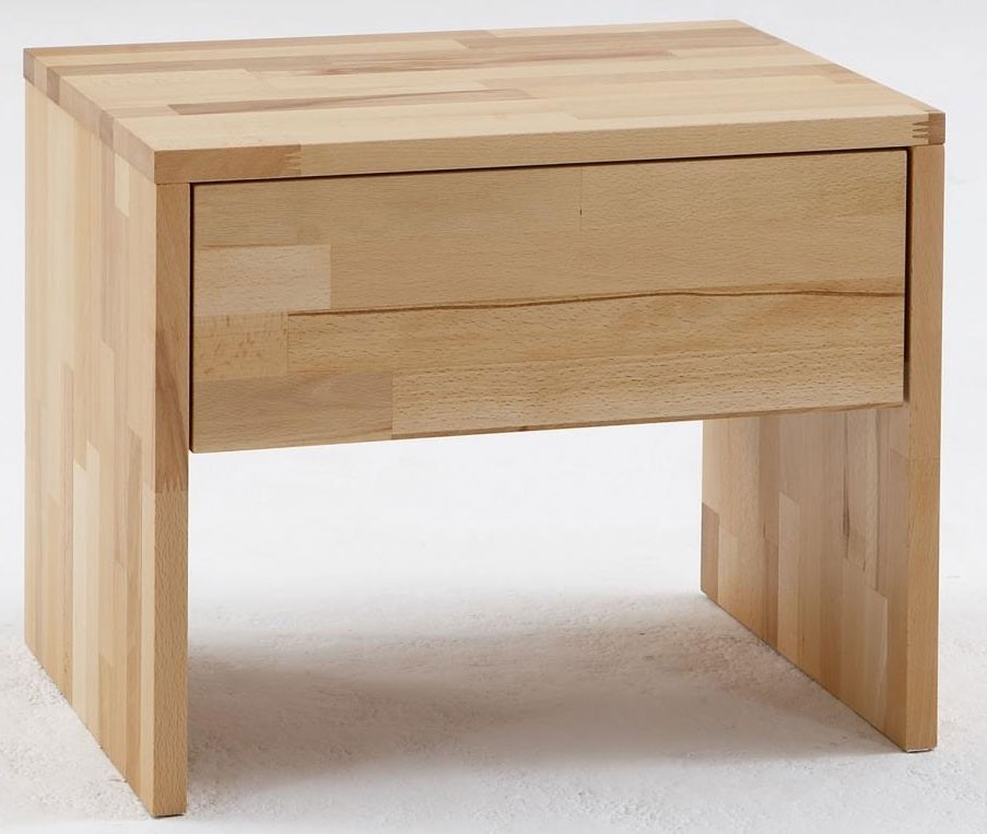 Nachttisch Holz mit Schublade