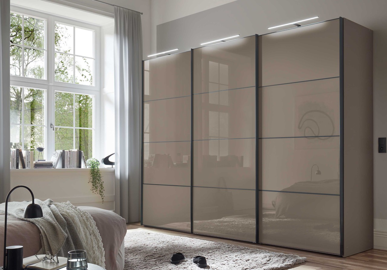 Sinfonie Plus Schwebetürenschrank Glas