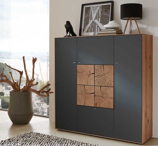 Hartmann Caya Highboard massiv Holz
