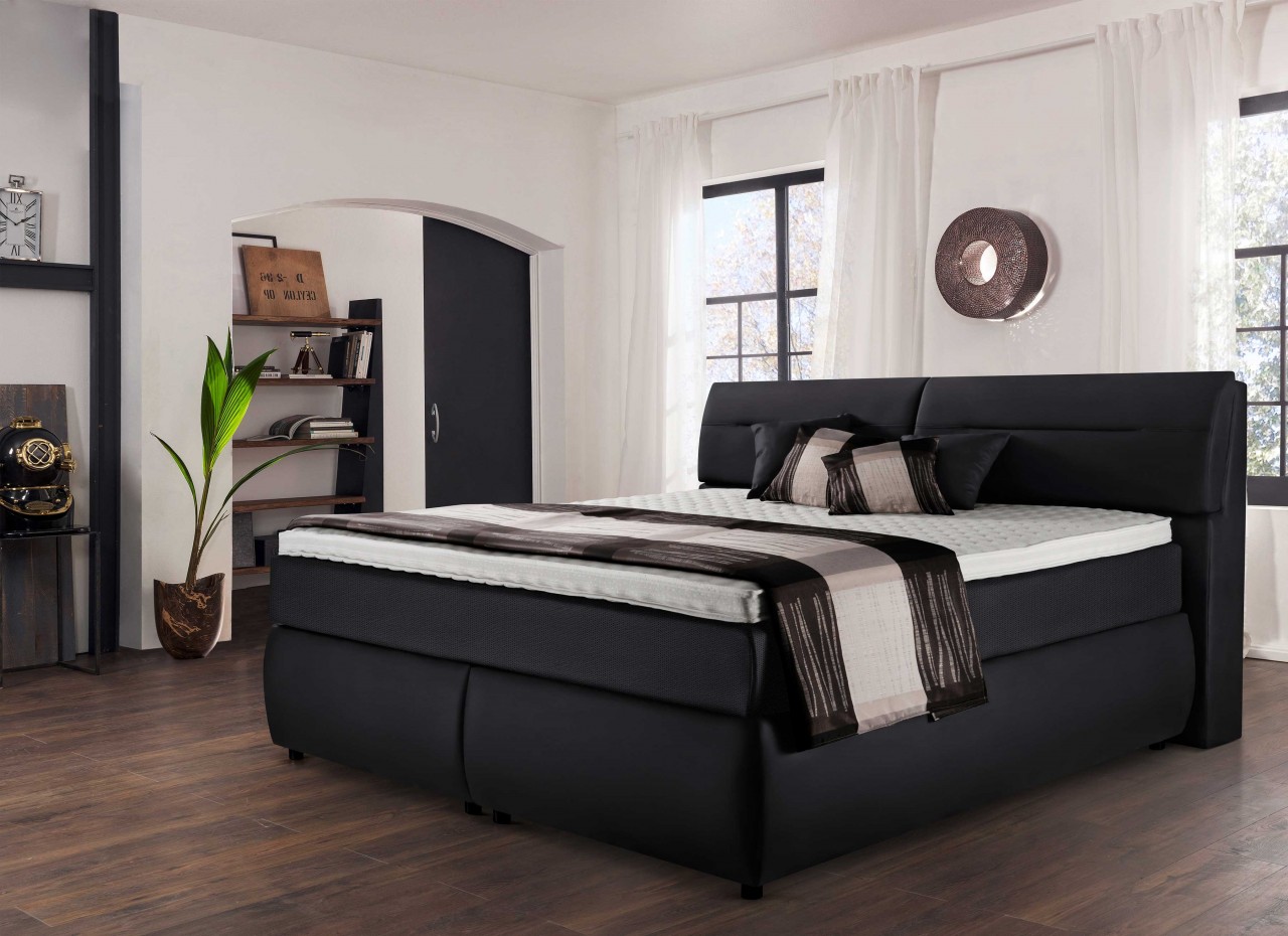 Winkle Nightbox Boxspringbett System mit Bettkasten variabel kombinierbar