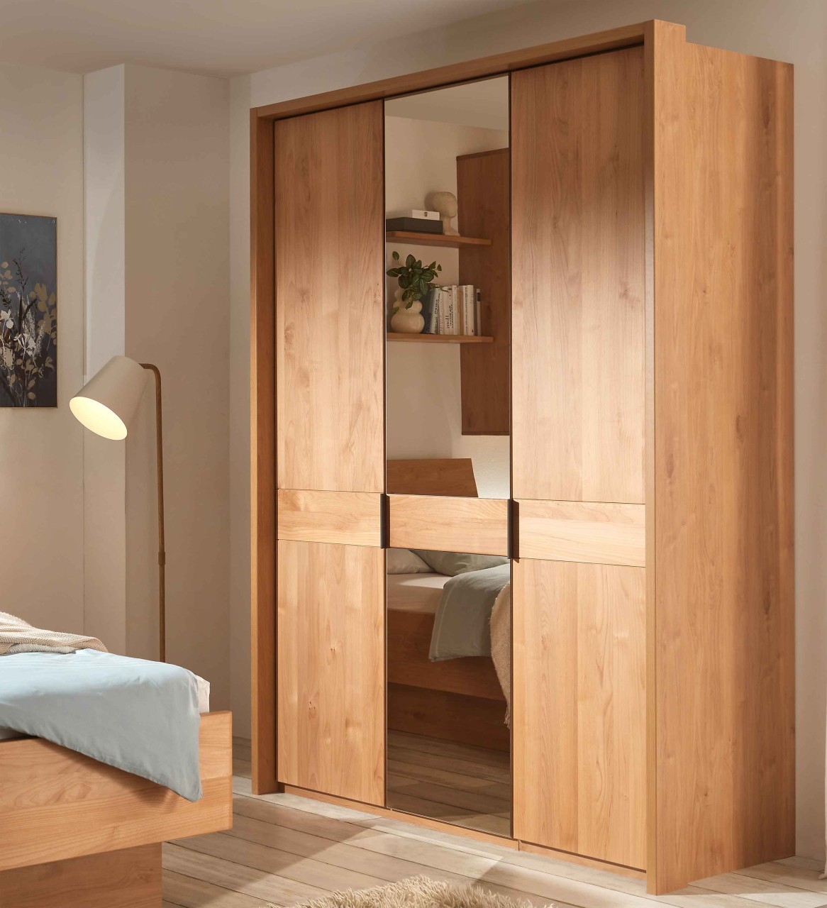 Cardiff Kleiderschrank Holz eiche