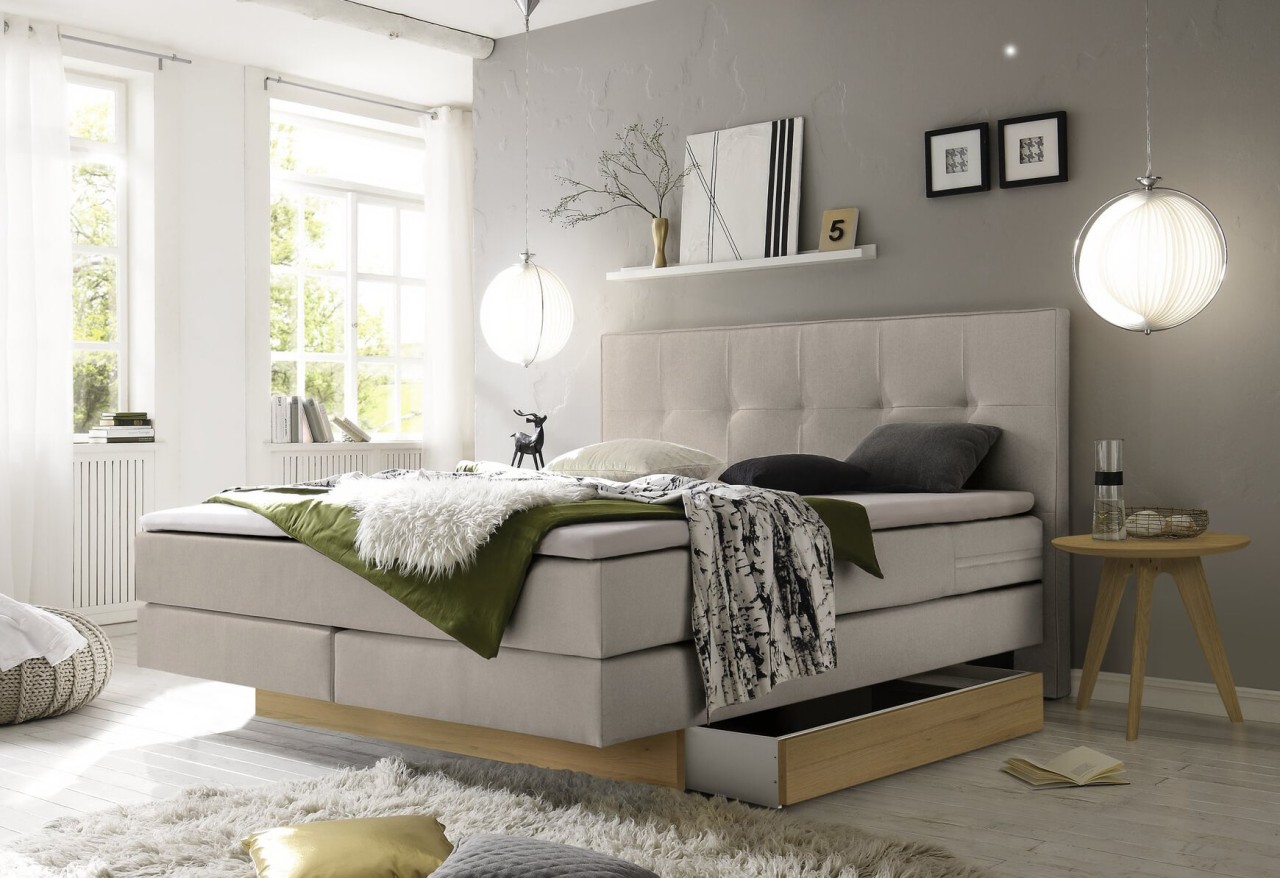Miami Boxspringbett schwebend