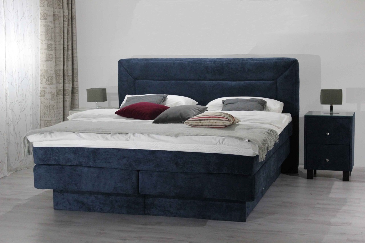 Bali Boxspringbett 200x200 mit Bettkasten