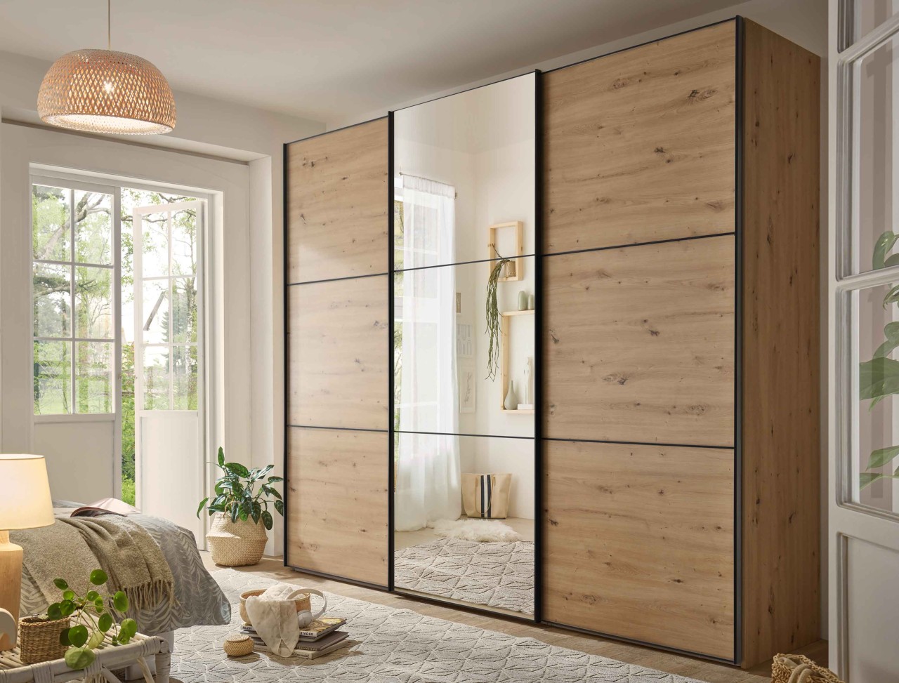 Includo Kleiderschrank mit Spiegel