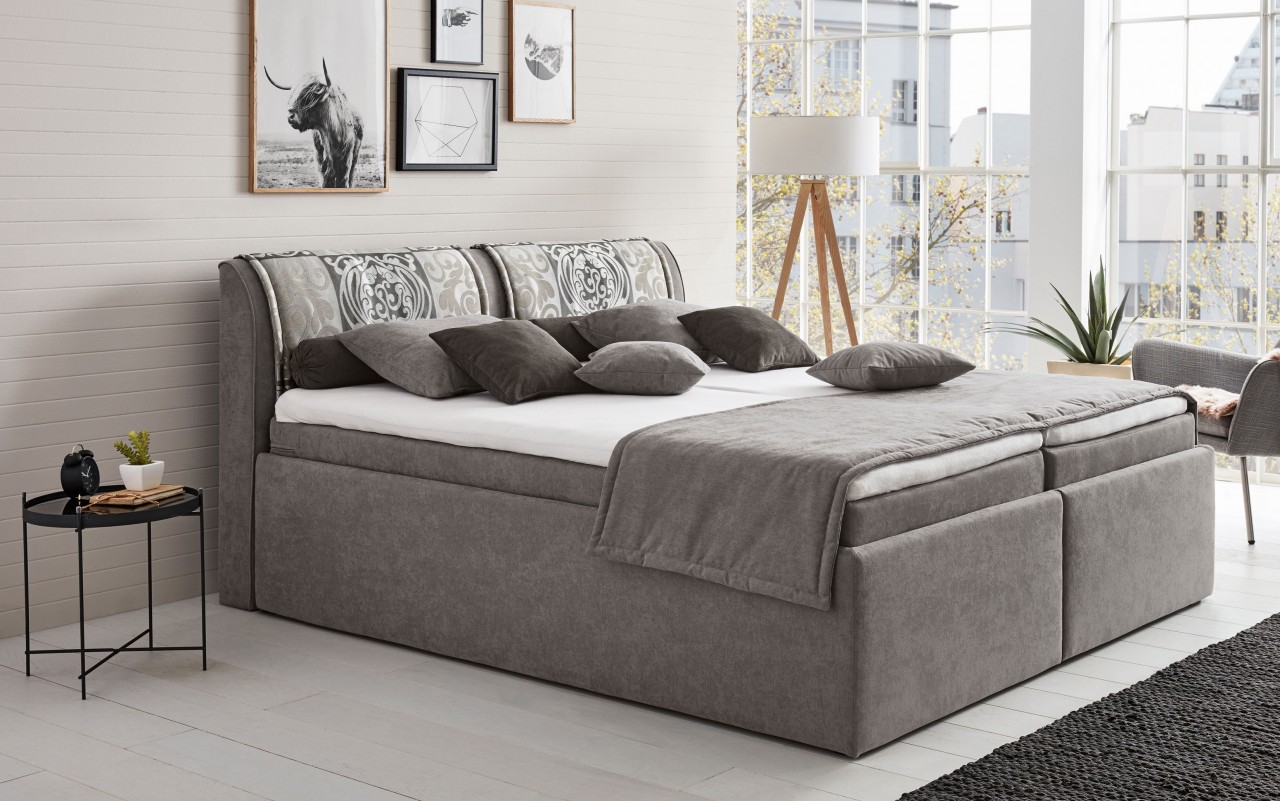 Leona Polsterbett 180x200 mit Bettkasten