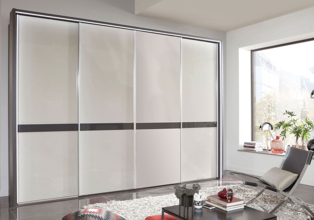 Wiemann Kleiderschrank grau